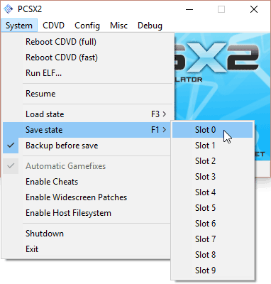 how to use keyboard on pcsx2